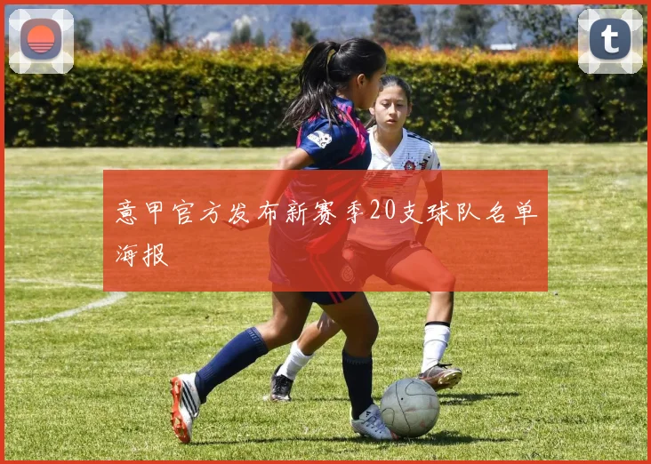 意甲官方发布新赛季20支球队名单海报